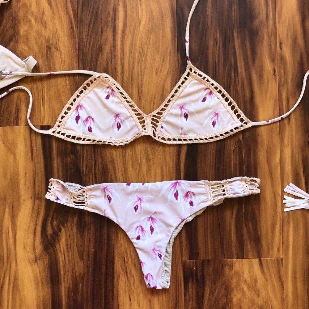 ACACIA Island Orchid Bikini Set
